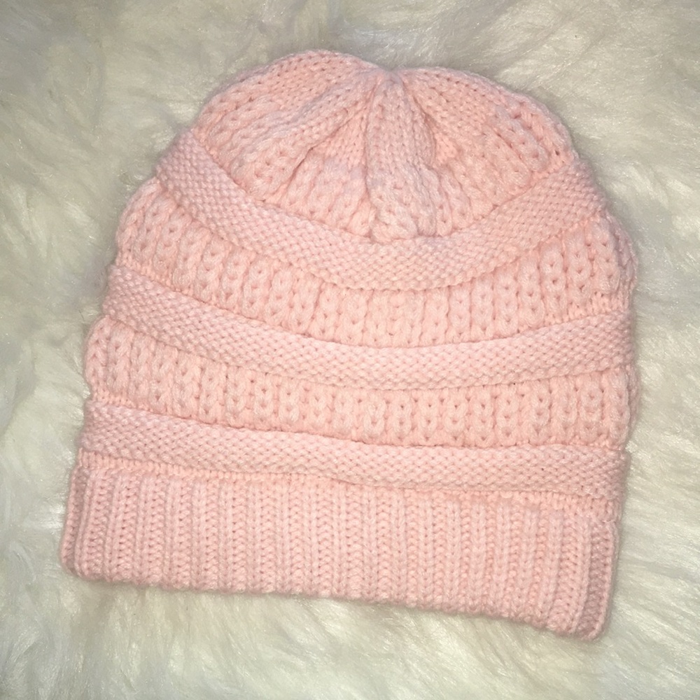 Pink OSFM Beanie - Picture 2 of 4